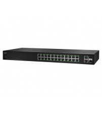 SF112-24 24-Port 10/100 Switch with Gigabit Uplinks
