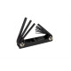 WRENCH,HEX-KEY SET 9 PC STD FOLDING 56323