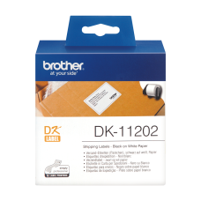 Brother Genuine Die-cut Paper Label, Shipping Labels 