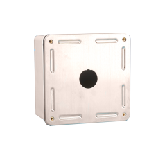 BNET 1 PORT IP67 SURFACE MOUNT BOX WITH STEEL COVER & 1 CABLE INSERT INDUSTRIAL/OUTDOOR TYPE