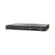 SF300-24P 24-port 10/100 PoE Managed Switch w/Gig Uplinks