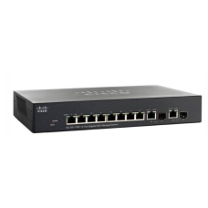 SG300-10PP-10 port Gigabit PoE+ Managed Switch