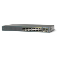 Catalyst 2960 24 10/100 PoE + 2 T/SFP LAN Lite Image