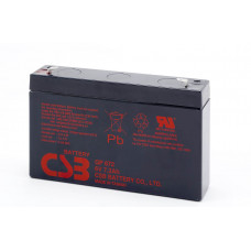 CSB Battery 6V 7.2AH - Model : GP672F1