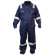 FR Coverall 100% cotton 280 gsm Dark Blue with FR Reflector (Size 3XL)