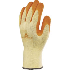 KNITTED COTTON/POLYESTER GLOVE WITH LATEX COATING 