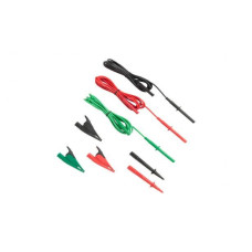 Fluke TL1550B Test Leads with Alligator Clips (Red, Black, Green)