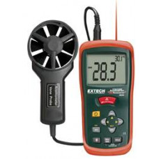 AN200: CFM/CMM Mini Thermo-Anemometer with built-in InfaRed Thermometer